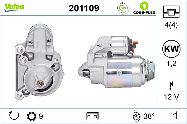 VALEO 201109 Starter