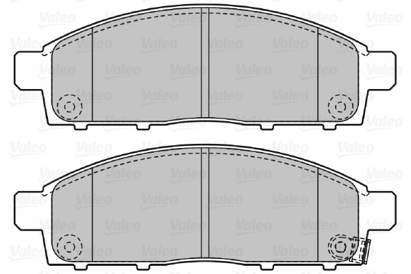 Brake Pad Set, disc brake 598893