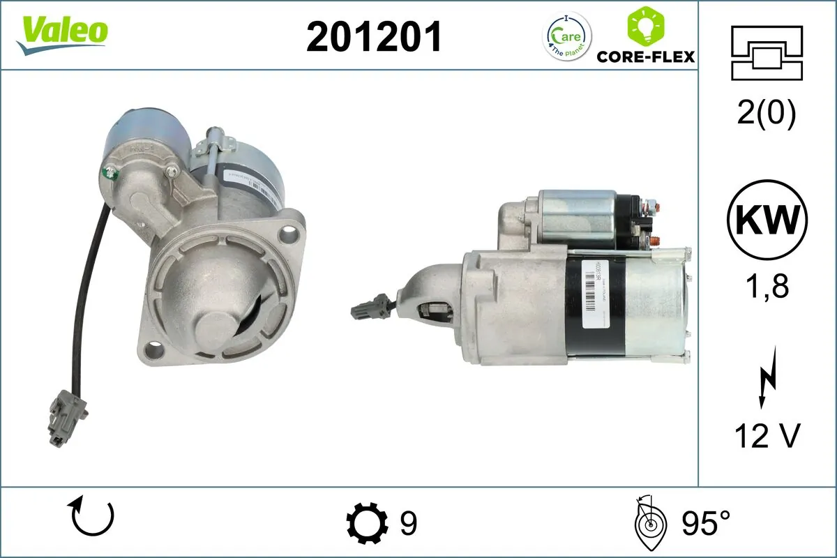 VALEO 201201 Starter