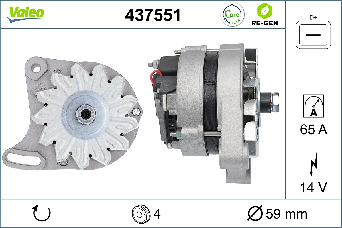 VALEO 437551 Alternator