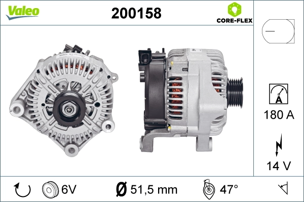 VALEO 200158 Alternator