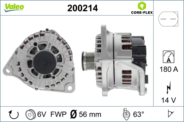 VALEO 200214 Alternator