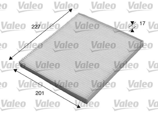 Filter, cabin air VALEO ESSENTIAL 715521