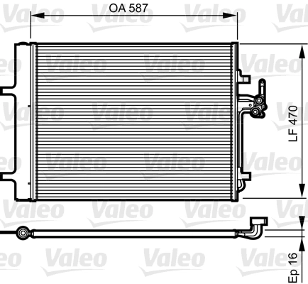 Condenser, air conditioning 814184