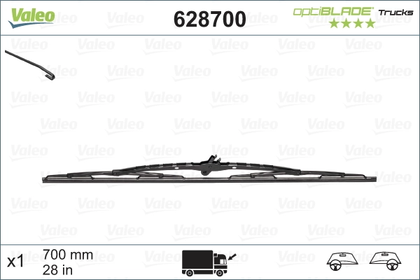 Wiper Blade OPTIBLADE TRUCKS 628700