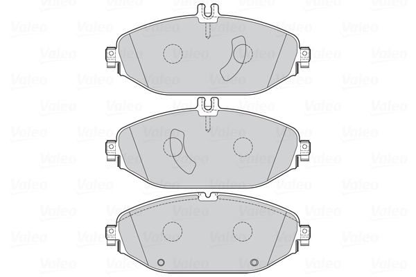Brake Pad Set, disc brake FIRST 302305