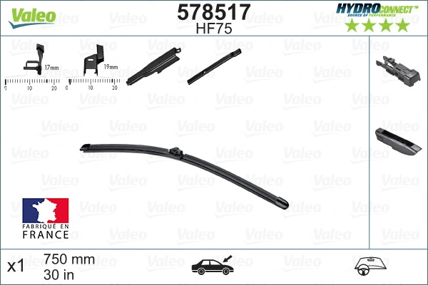 Wiper Blade HYDROCONNECT 578517