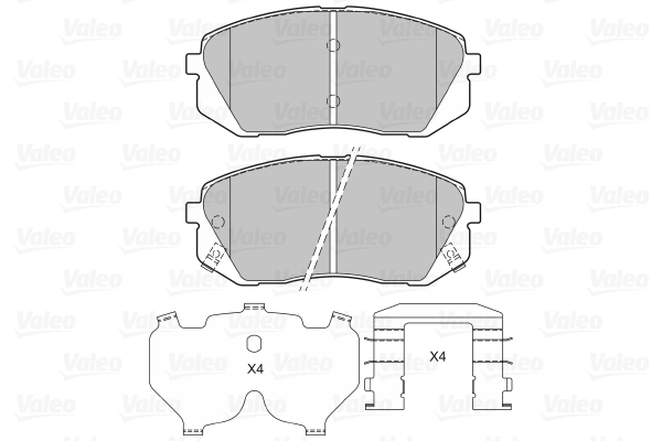 Brake Pad Set, disc brake 601322