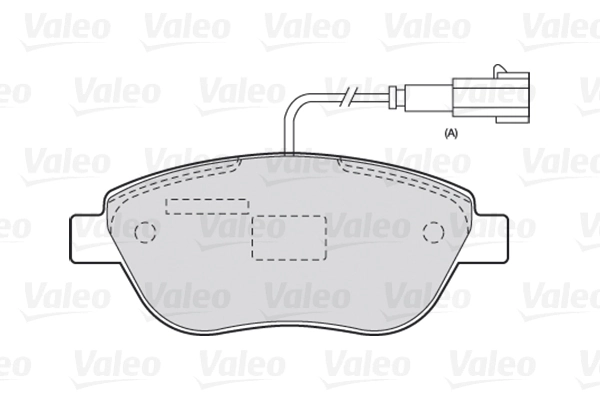 Brake Pad Set, disc brake FIRST 301721