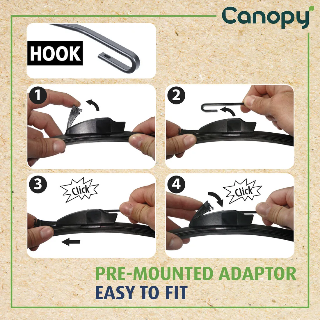 Wiper Blade CANOPY UPGRADE 583902