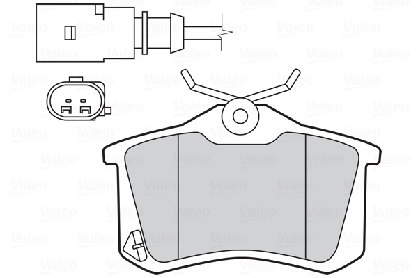 Brake Pad Set, disc brake FIRST 301681