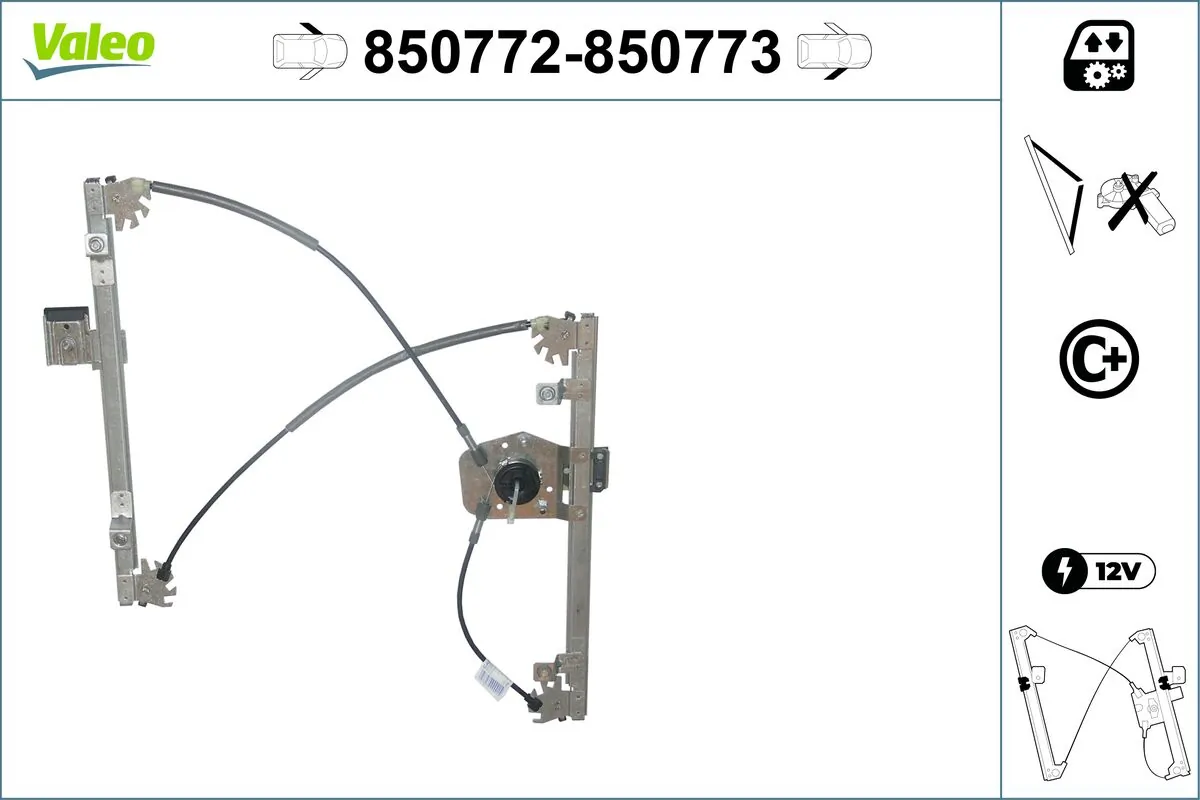 VALEO 850772 Window Regulator