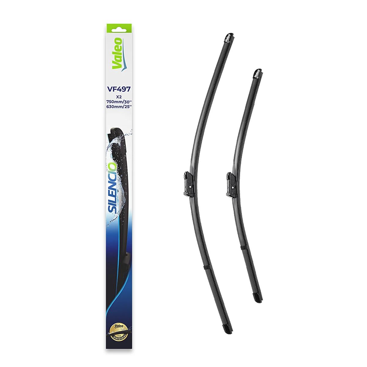 Wiper Blade SILENCIO FLAT BLADE SET 574597