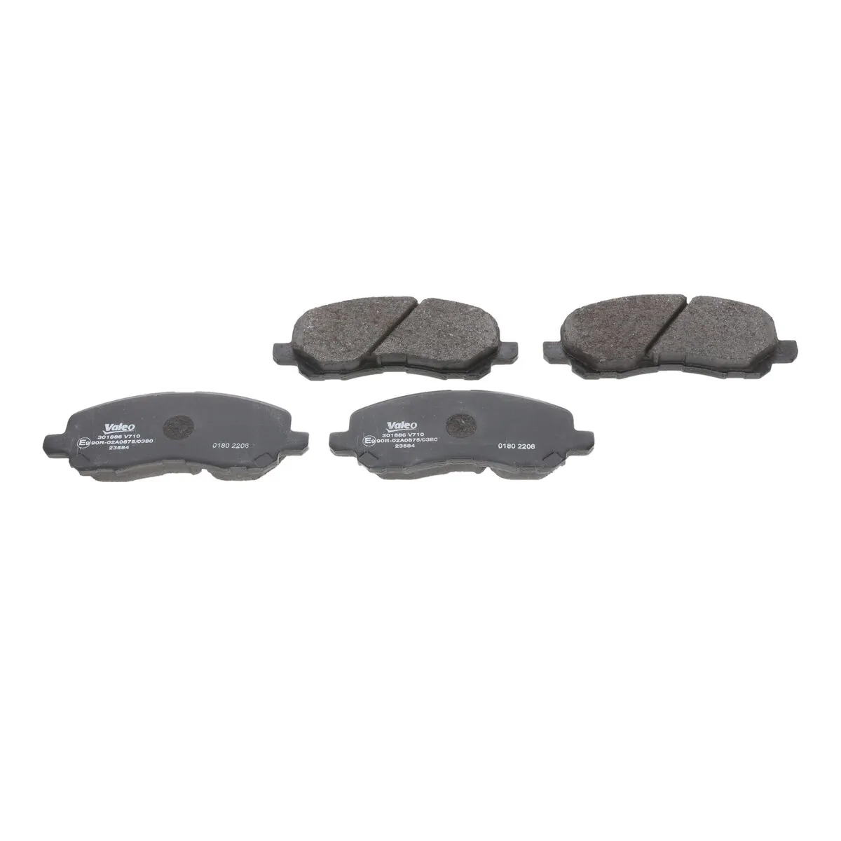 Brake Pad Set, disc brake FIRST 301886
