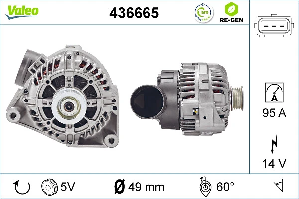 VALEO 436665 Alternator