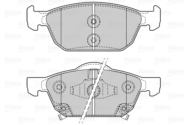 Brake Pad Set, disc brake 601508