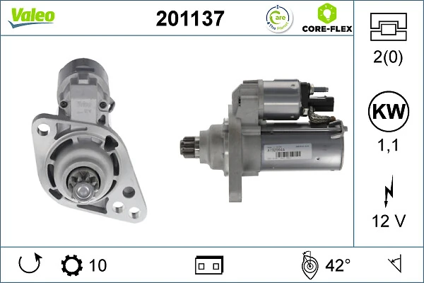 VALEO 201137 Starter