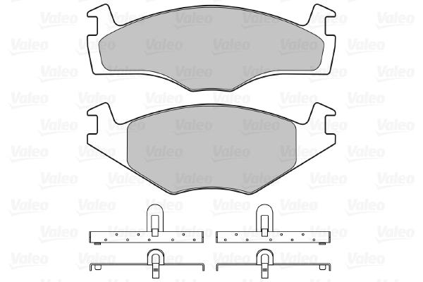 Brake Pad Set, disc brake 598258