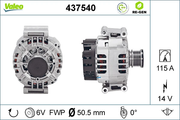 VALEO 437540 Alternator