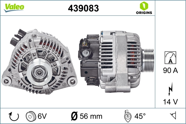 VALEO 439083 Alternator