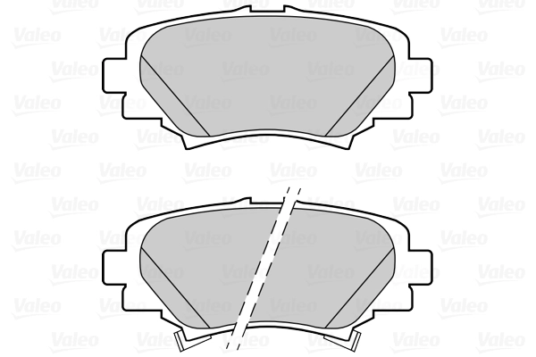 Brake Pad Set, disc brake FIRST 302288