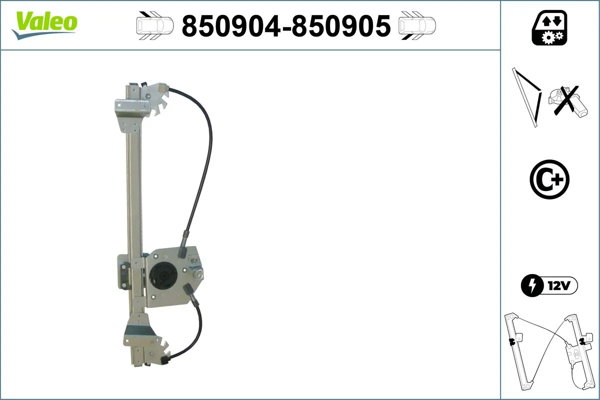 VALEO 850904 Window Regulator
