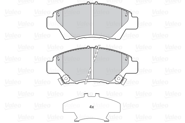 Brake Pad Set, disc brake FIRST 302158