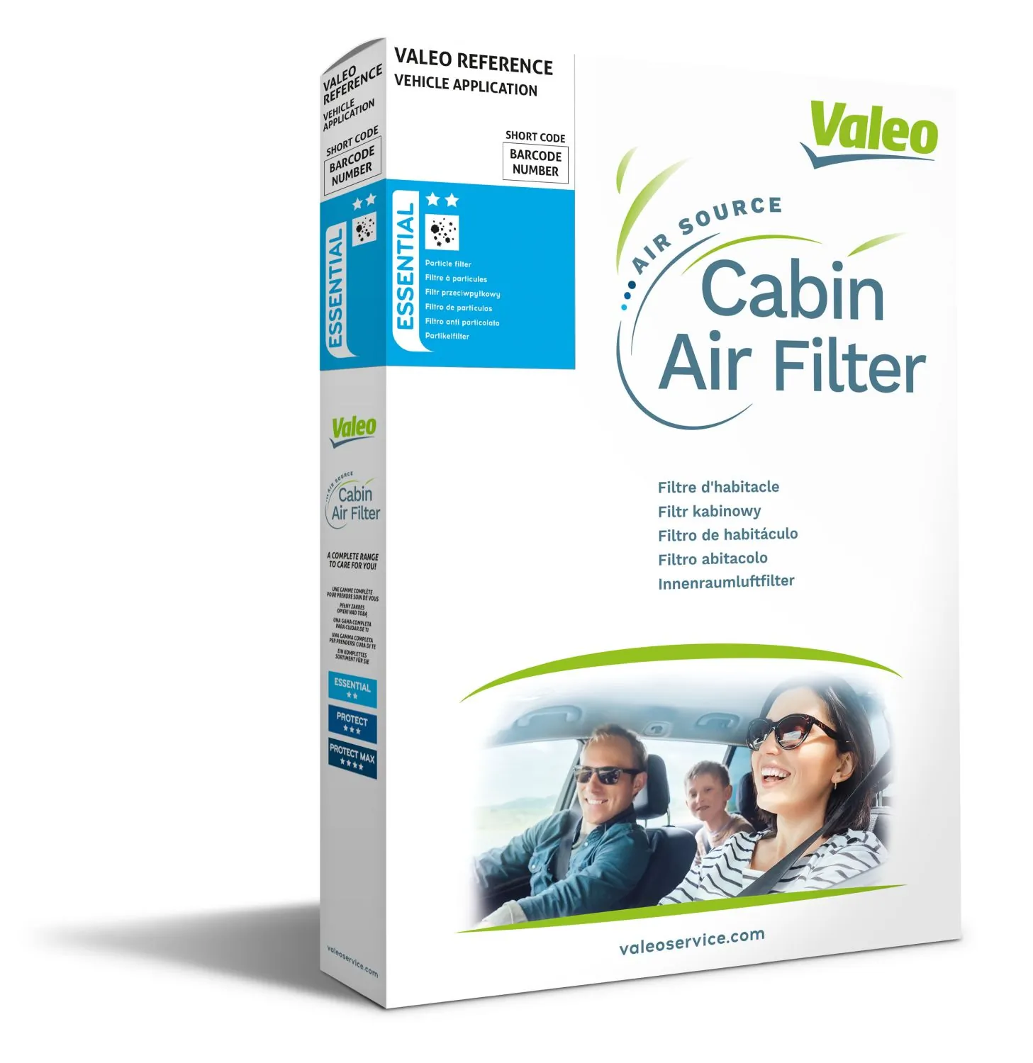 Filter, cabin air VALEO ESSENTIAL 715706