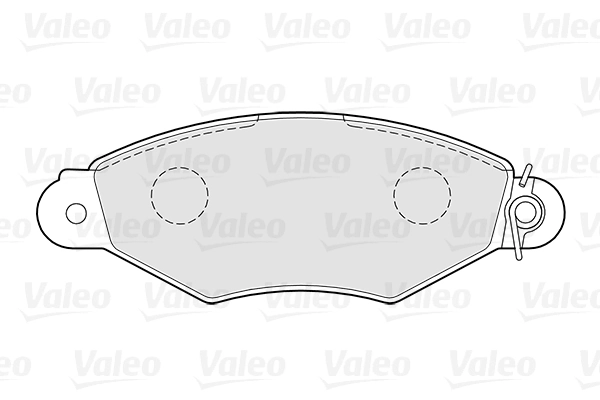Brake Pad Set, disc brake FIRST 301726