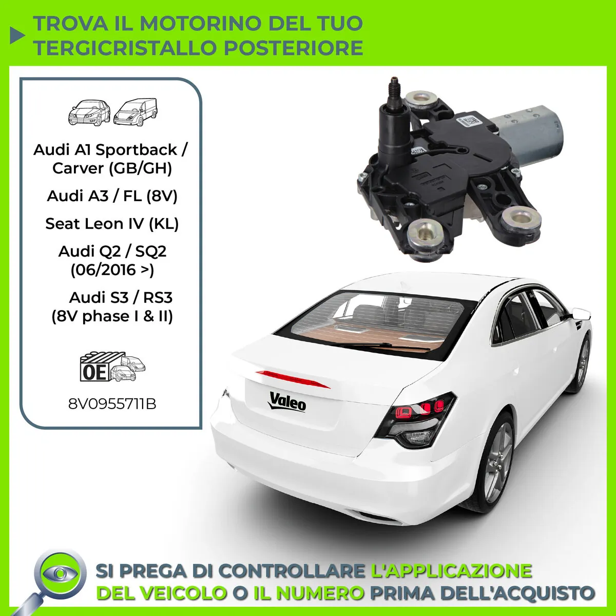 VALEO 582718 Wiper Motor