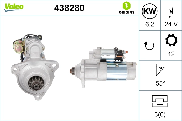 VALEO 438280 Starter