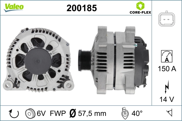 VALEO 200185 Alternator