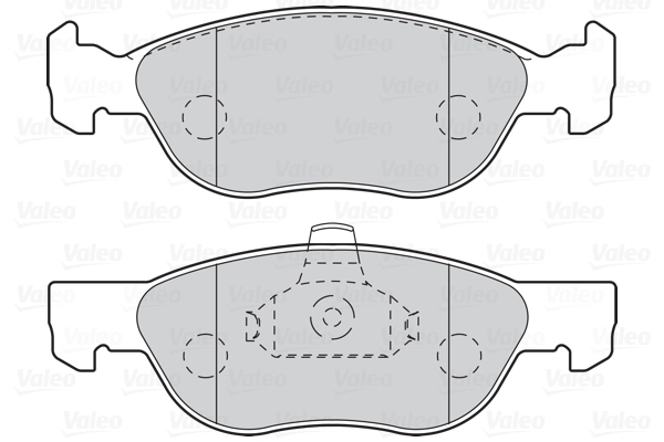 Brake Pad Set, disc brake FIRST 302104