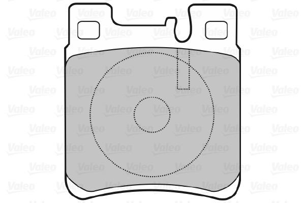 Brake Pad Set, disc brake 598617