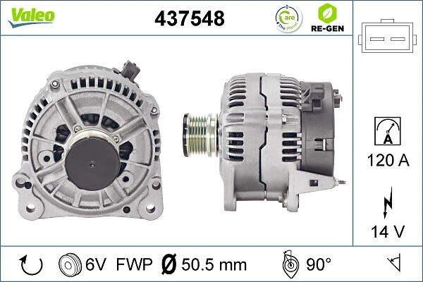 VALEO 437548 Alternator