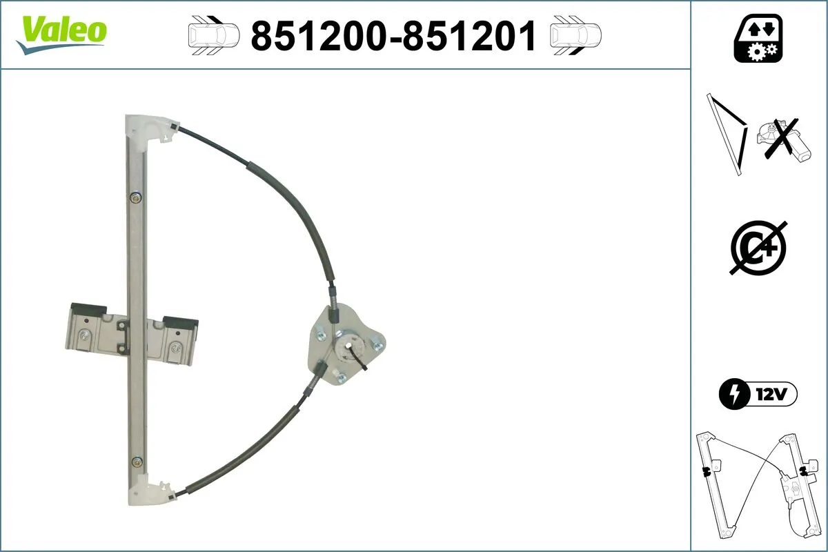 Window Regulator 851200