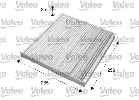 Filter, cabin air VALEO ESSENTIAL 715636
