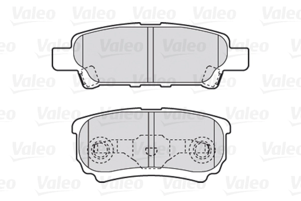 Brake Pad Set, disc brake FIRST 301852