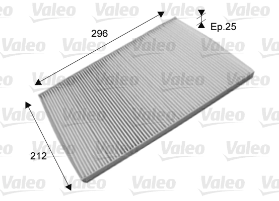 Filter, cabin air VALEO ESSENTIAL 715573
