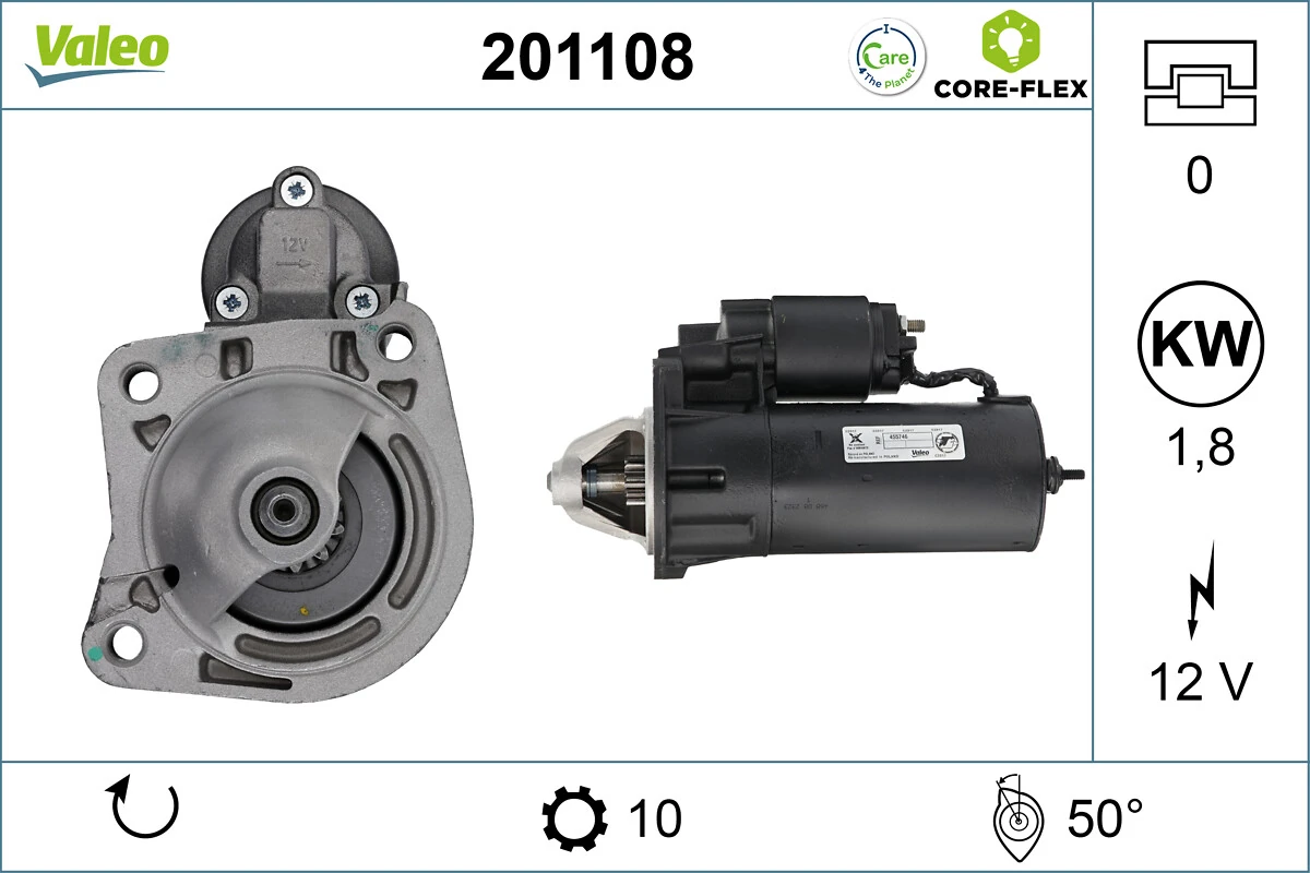 VALEO 201108 Starter