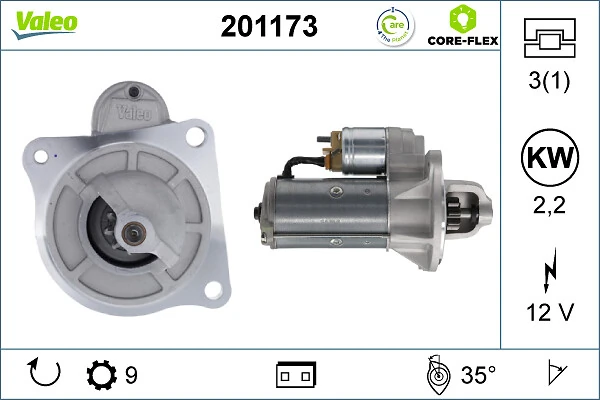 VALEO 201173 Starter