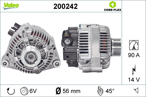 VALEO 200242 Alternator