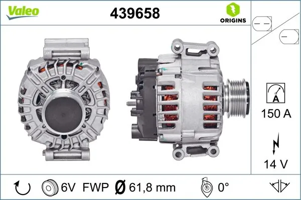 VALEO 439658 Alternator