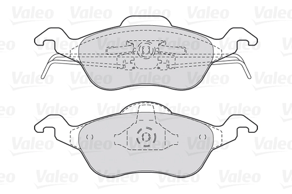 Brake Pad Set, disc brake FIRST 301317