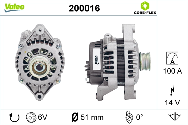 VALEO 200016 Alternator