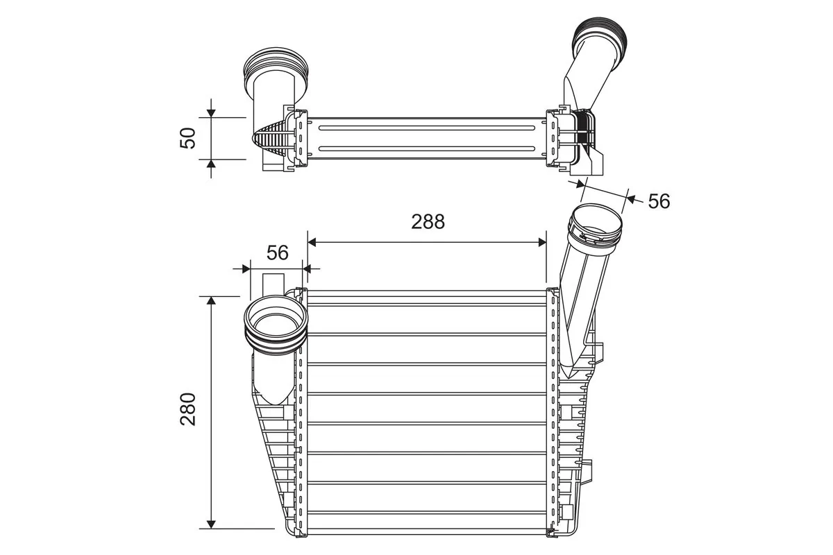 Charge Air Cooler 822947