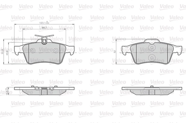 Brake Pad Set, disc brake OPTIPACK for LCV 872137