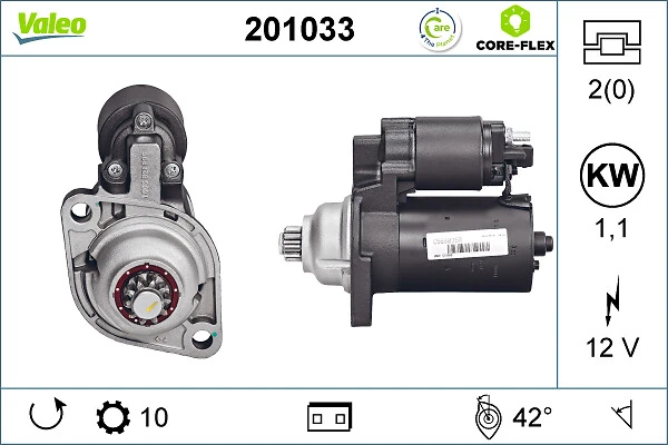 VALEO 201033 Starter