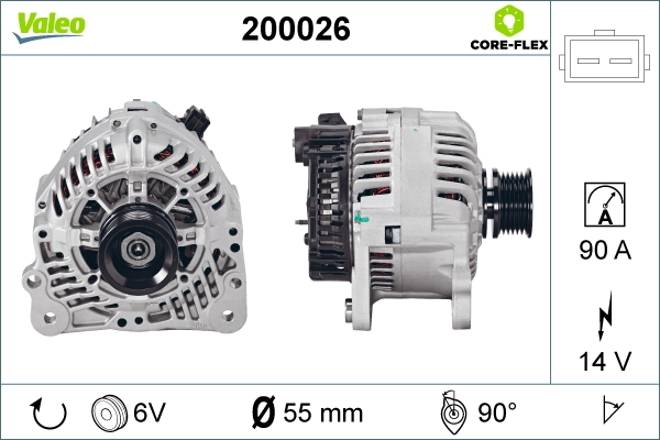 VALEO 200026 Alternator