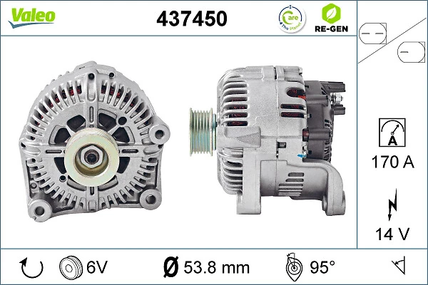 VALEO 437450 Alternator
